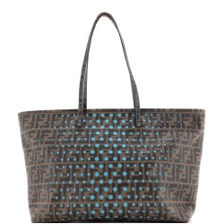 Roll Tote Perforated Zucca Canvas Large