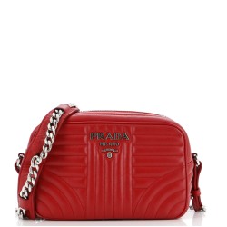 Camera Bag Diagramme Quilted Leather Small