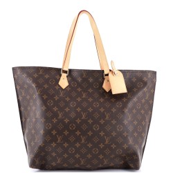 All In Handbag Monogram Canvas MM