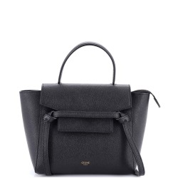 Belt Bag Textured Leather Nano