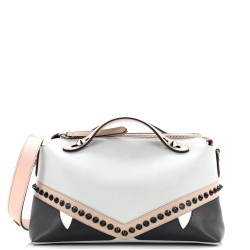 Monster By The Way Satchel Studded Leather Medium