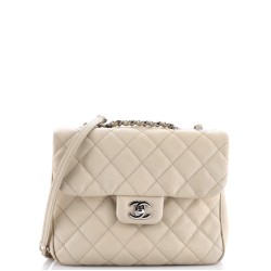 Urban Companion Flap Bag Quilted Caviar Small