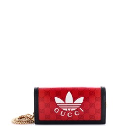 x adidas Wallet on Chain GG Coated Canvas