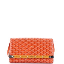 Monte Carlo Clutch with Strap Coated Canvas PM