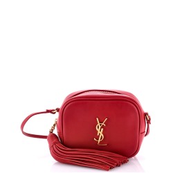 Classic Monogram Blogger Crossbody Bag Leather Small