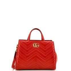 GG Marmont Tote Matelasse Leather Small