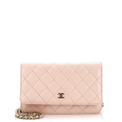 Wallet on Chain Quilted Caviar