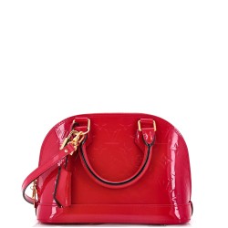 Alma Handbag Monogram Vernis BB