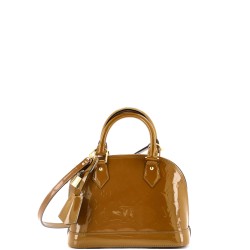 Alma Handbag Monogram Vernis BB