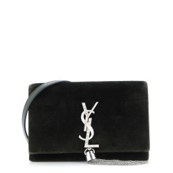 Classic Monogram Tassel Chain Wallet Velvet