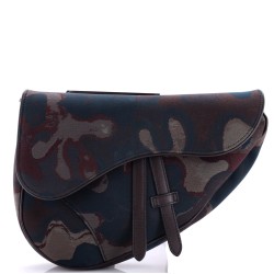 Peter Doig Saddle Crossbody Bag Printed Canvas
