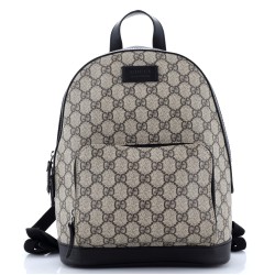 Zip Pocket Backpack GG Coated Canvas Small