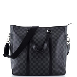 Tadao Handbag Damier Graphite MM