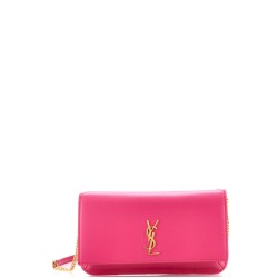 Classic Monogram Phone Holder Shoulder Bag Leather