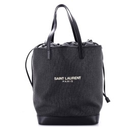 Teddy Shopping Tote Canvas with Leather