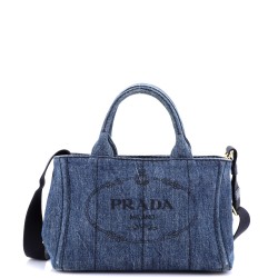 Canapa Convertible Tote Denim Mini