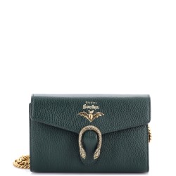 Garden Dionysus Chain Wallet Embellished Leather