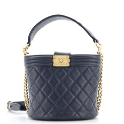 Boy Bucket Bag Quilted Calfskin Mini