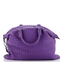 Convertible Satchel Intrecciato Nappa Medium
