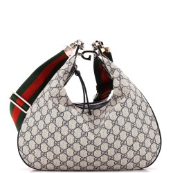 Attache Shoulder Bag GG Coated Canvas Medium