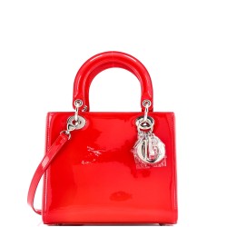 Vintage Lady Dior Bag Patent Medium