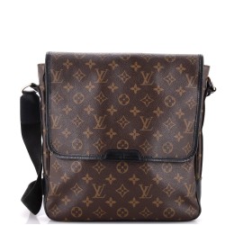 Bass Messenger Bag Macassar Monogram Canvas MM