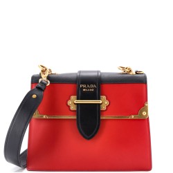 Cahier Convertible Shoulder Bag City Calf and Saffiano Medium