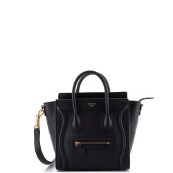 Luggage Bag Smooth Leather Nano