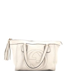 Soho Zip Tote Leather Small