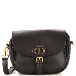 Bobby Flap Bag Whipstitch Leather Medium