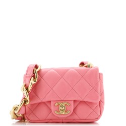 Funky Town Flap Bag Quilted Lambskin Mini