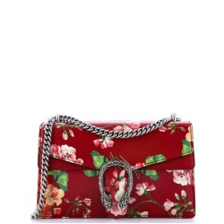 Dionysus Bag Blooms Print Leather Small