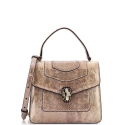 Serpenti Forever Top Handle Bag Karung Small