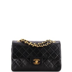 Vintage Classic Double Flap Bag Quilted Lambskin Small