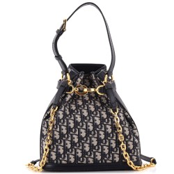 C'est Bucket Bag Oblique Canvas Medium