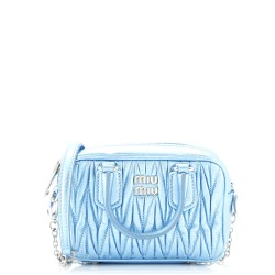 Arcadie Top Handle Chain Bag Matelasse Leather XXS