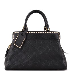Vosges Handbag Whipstitch Monogram Empreinte Leather MM