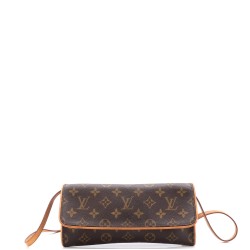 Twin Handbag Monogram Canvas GM