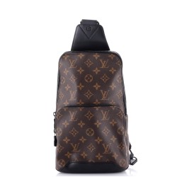 Avenue Sling Bag Macassar Monogram Canvas
