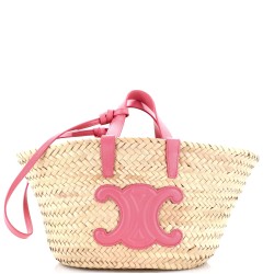 Triomphe Basket Shoulder Bag Teen