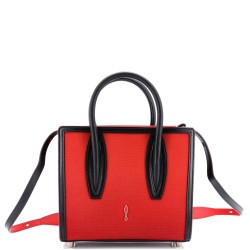 Paloma Tote Canvas and Printed Suede Mini