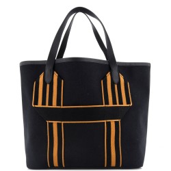 Pursangle Tote Canvas with Leather