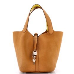 Eclat Picotin Lock Bag Clemence with Swift MM