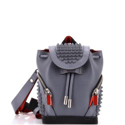Explorafunk Keyring Crossbody Bag Spiked Leather