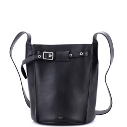 Long Strap Big Bag Bucket Leather