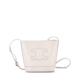 Cuir Triomphe Bucket Bag Leather Mini
