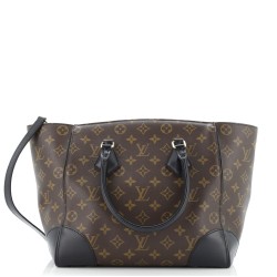 Phenix Tote Monogram Canvas with Leather MM