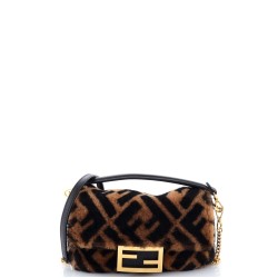 Baguette NM Bag Zucca Shearling Mini