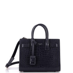 Sac de Jour NM Bag Crocodile Embossed Leather Nano