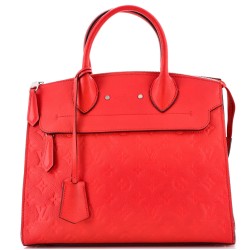 Vaneau Handbag Epi Leather MM